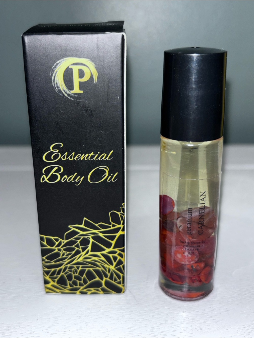 Purlife Carnelian & Geranium Travel Size Essential Oil